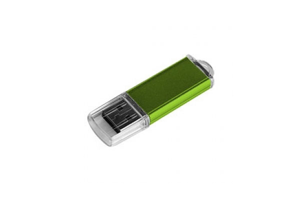 USB flash zielony