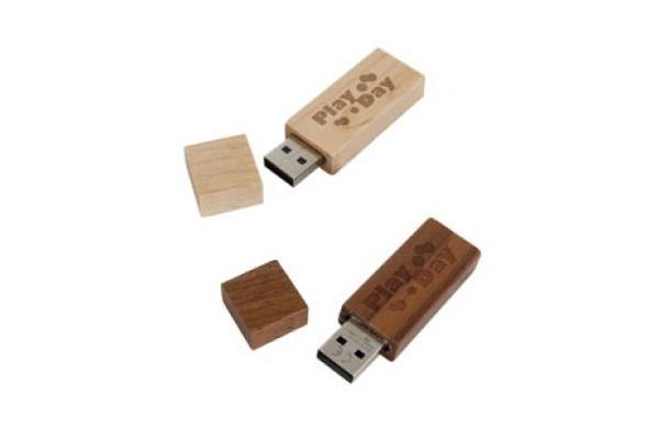 drewniany pendrive USB